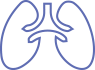 Pleural cancer (mesothelioma) icon